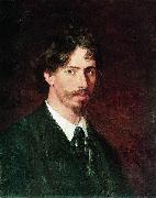 Ilya Yefimovich Repin Self-portrait. Spain oil painting artist